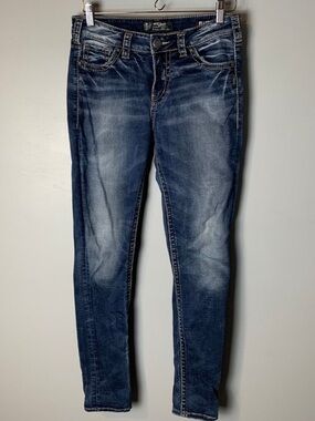 Silver Jeans Size 29 Suki Mid Super Skinny
